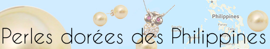Perles dorees des philippines - perles des mers du sud - vraies perles